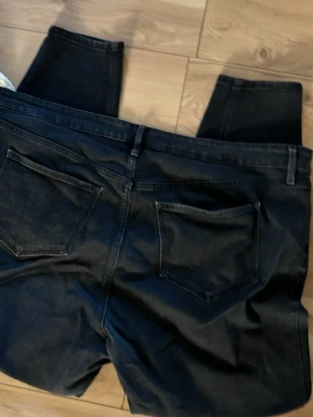 size 24 long tall plus sized stretch black jean twenty   four denim pants womens